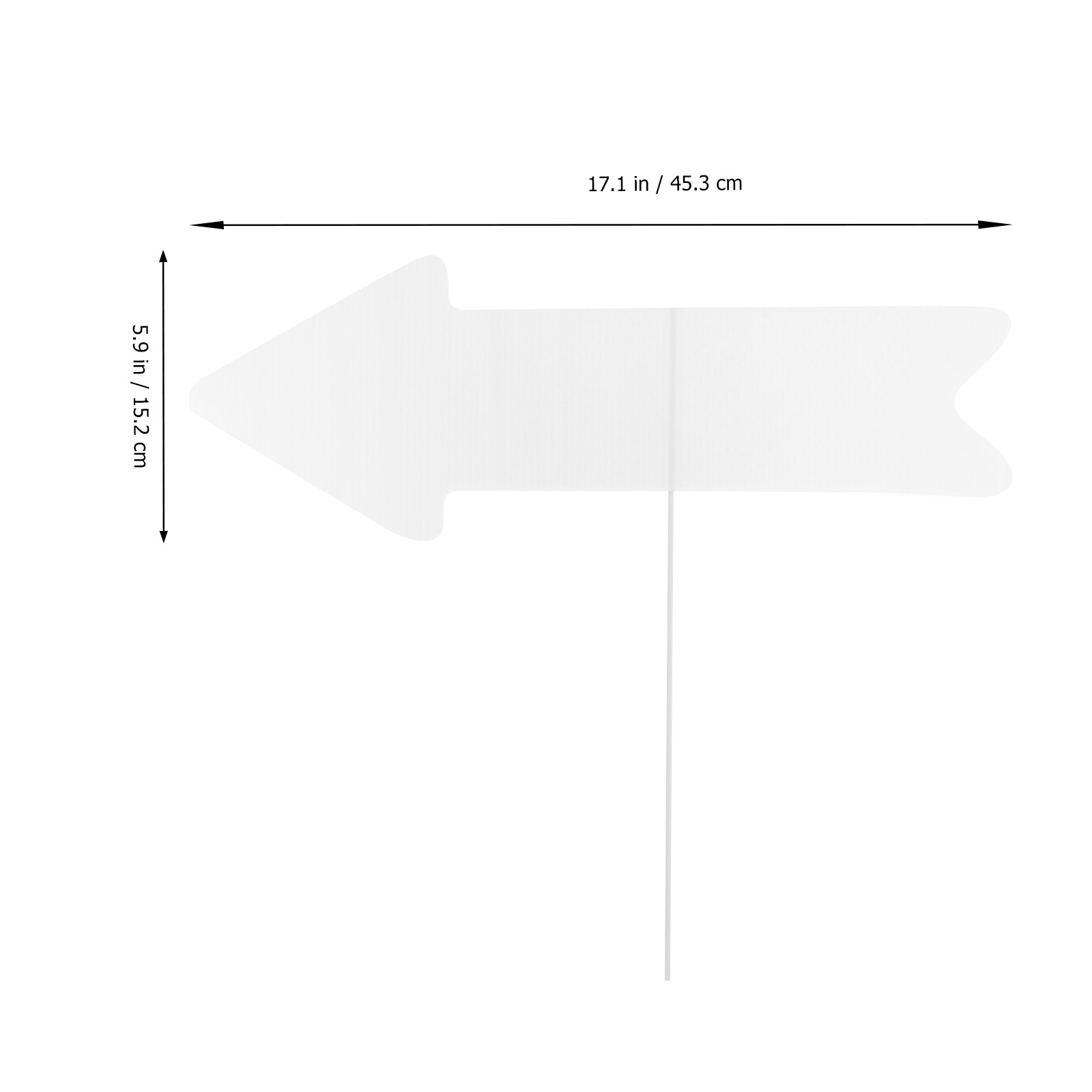 5Pcs Plastic Blank Yard Sign B - đánh giá và giá Yard Sign Blank