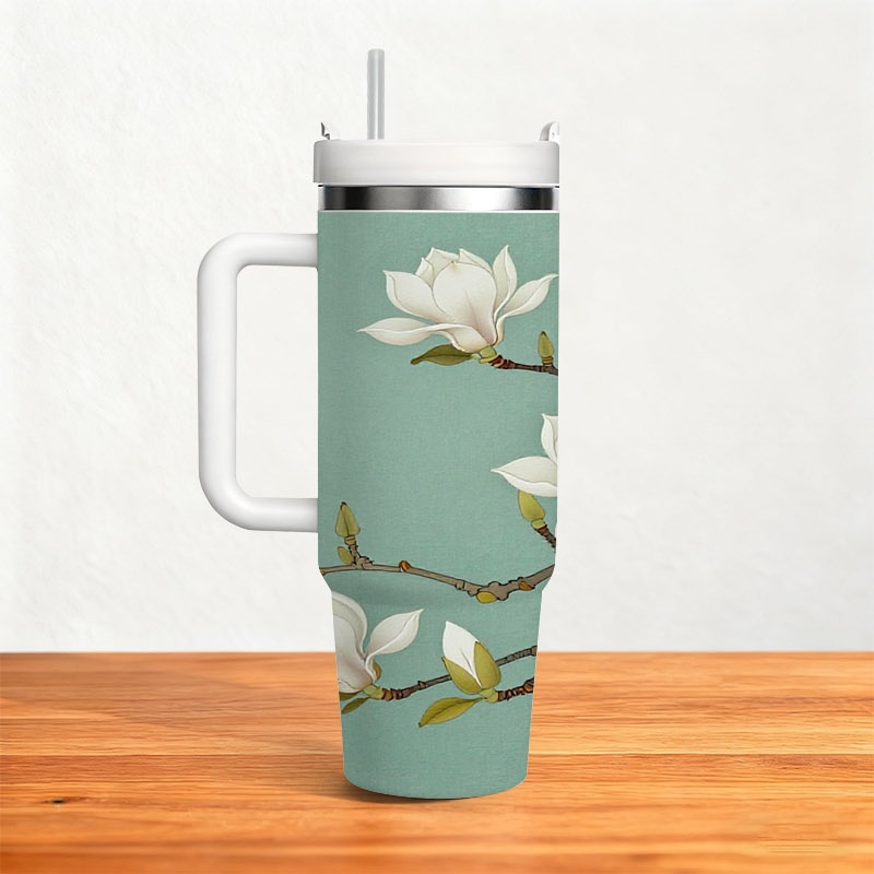 1pc 40 Oz Stainless Steel Insu - đánh giá và giá Sublimation Mug White