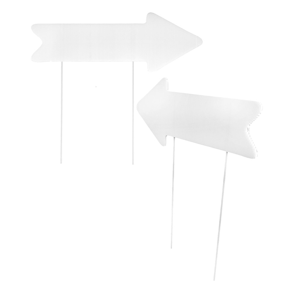 2Pcs Blank Yard Sign Corrugate - đánh giá và giá Yard Sign Blank